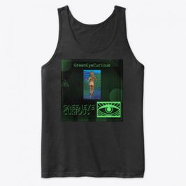 GreenEyeCurious33 Premium Tank Top