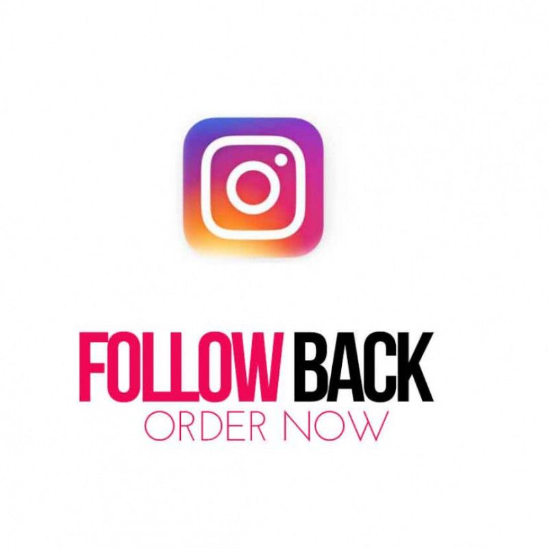 Follow back on Instagram