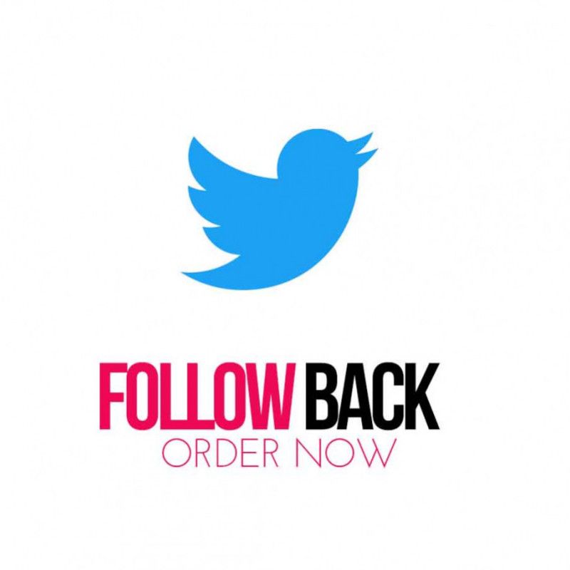 Follow back on twitter