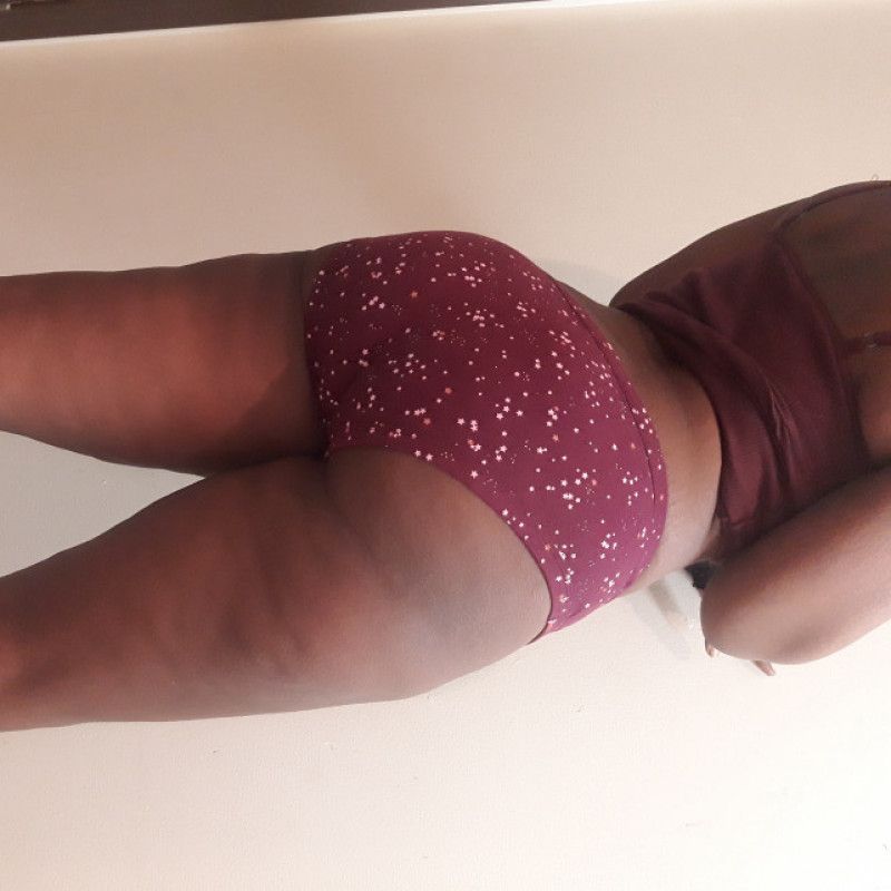 Sexy Burgundy Speckled Panties