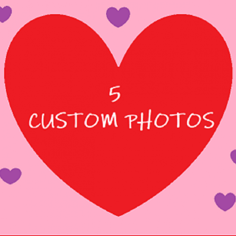 ITEM LEVEL: RARE 5 CUSTOM PHOTOS