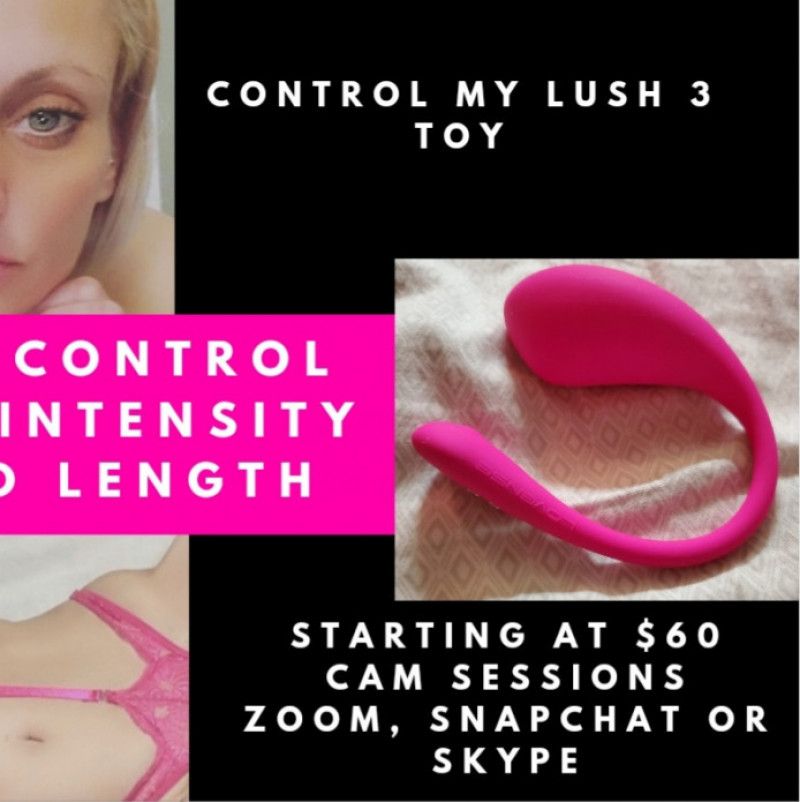 YOU Control my Lush 3 G spot Vibrator