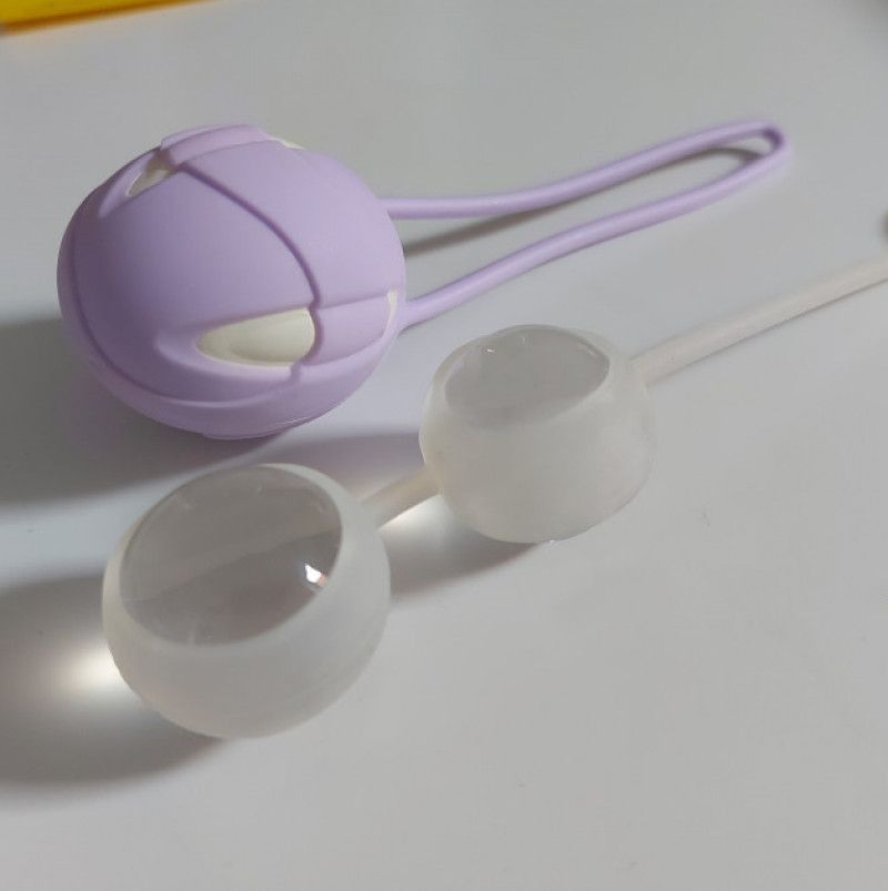 Kegel Pussy Balls used with Video