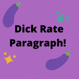 Written Cock Rating