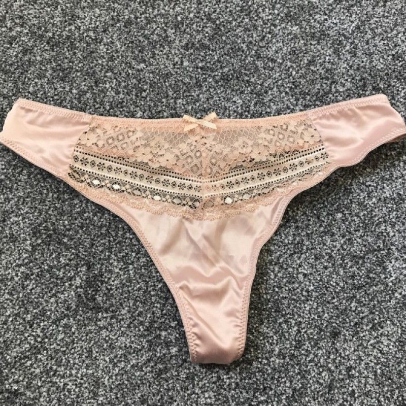 MY WORN SILK THONG