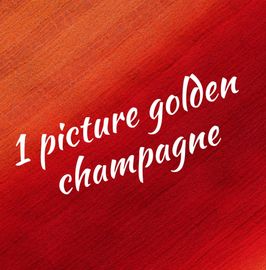 1 picture golden champagne