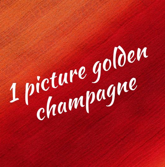 1 picture golden champagne