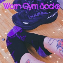 Worn Sweaty Gym Socks