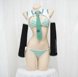 Spoil me this Hatsune Miku cosplay!