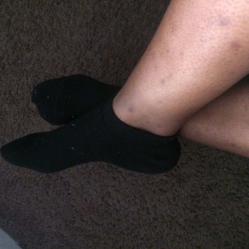 Black Sweaty Gym Socks