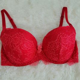 Red Lace Bra from Arousing Anal