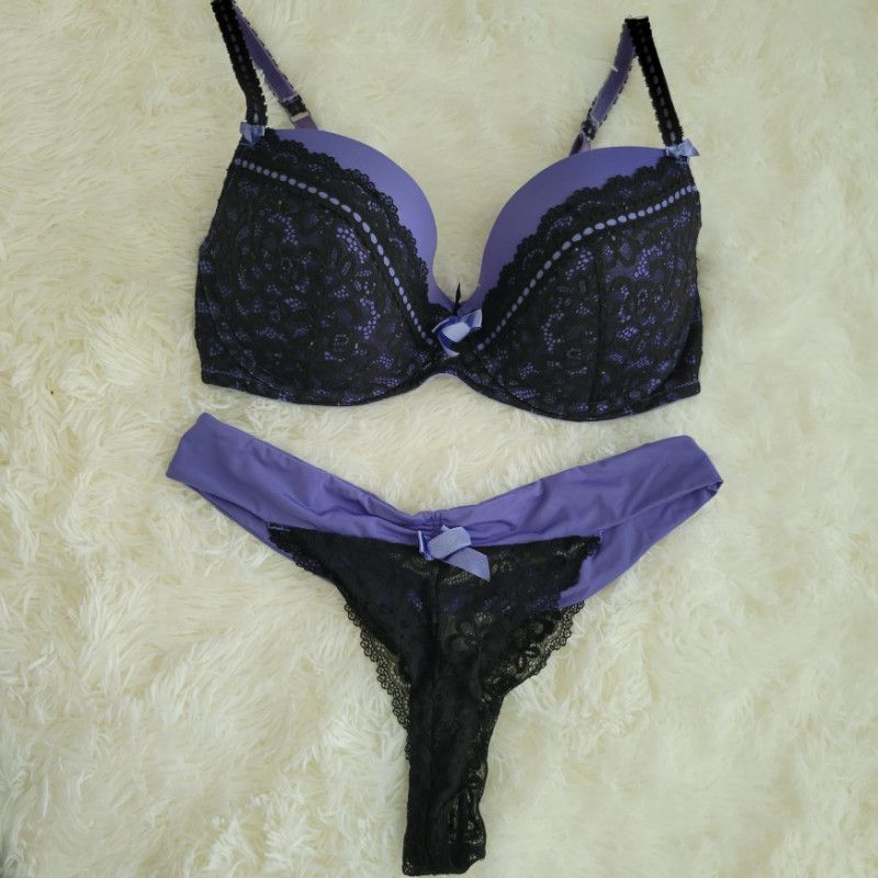 Purple and Black Set