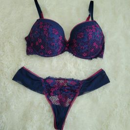 Navy and Magenta Set