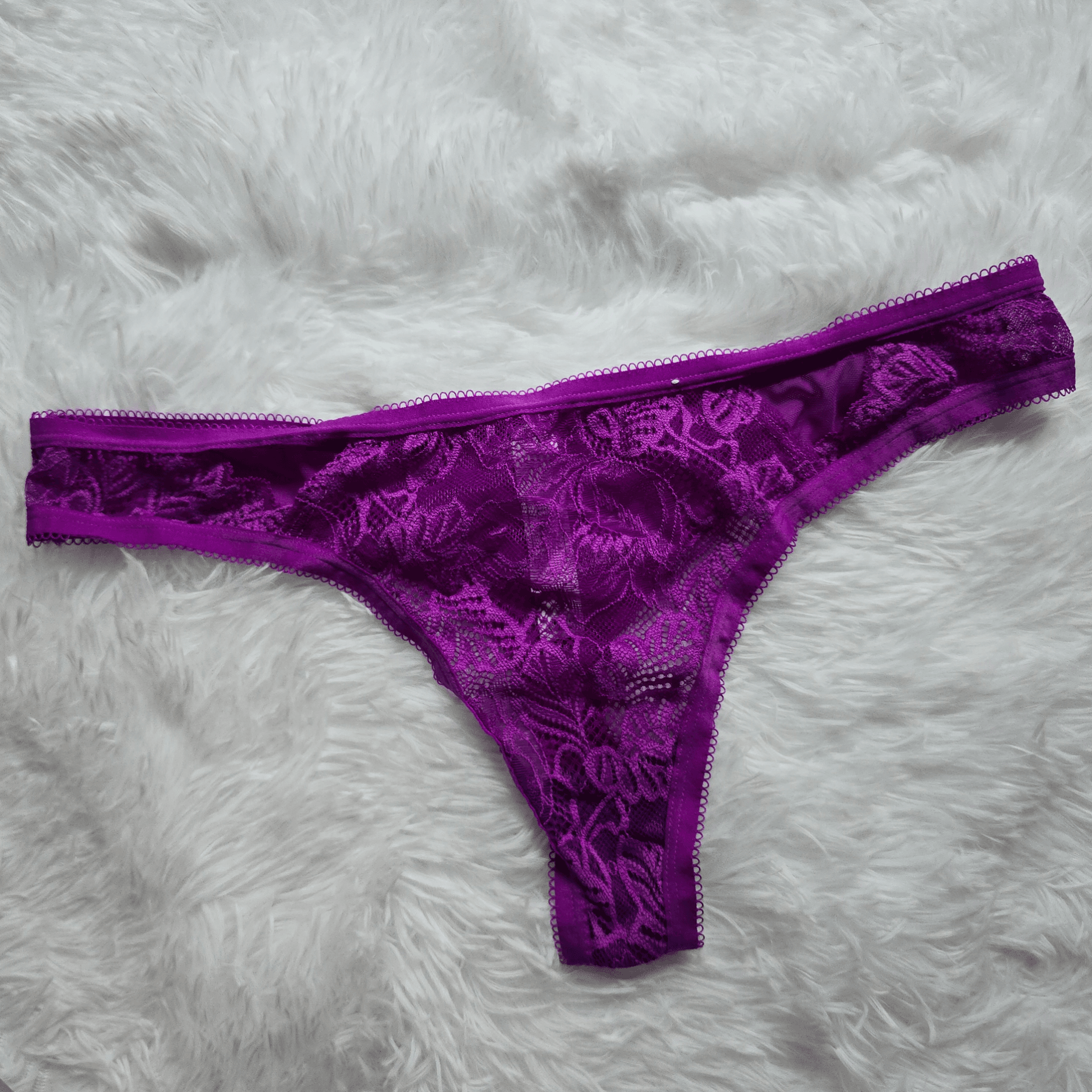 Pretty Purple Thong