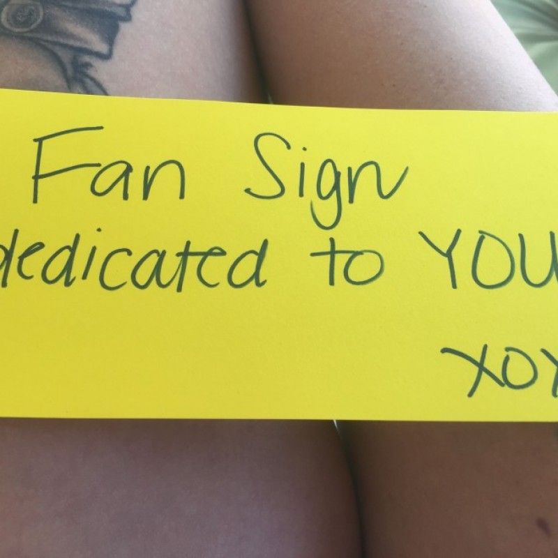 Fan Sign