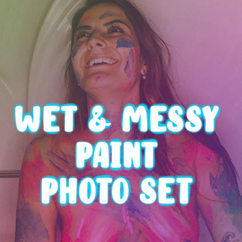 Paint Wet n Messy Photo Set