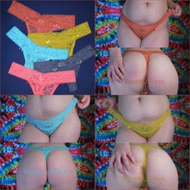 Pick Your Favorite Color Lace Thongs