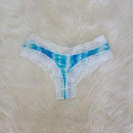 Blue and White VS Hot Girl panties