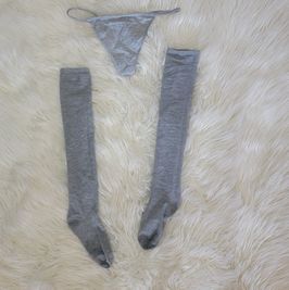 Panty and Thigh high Sock Set