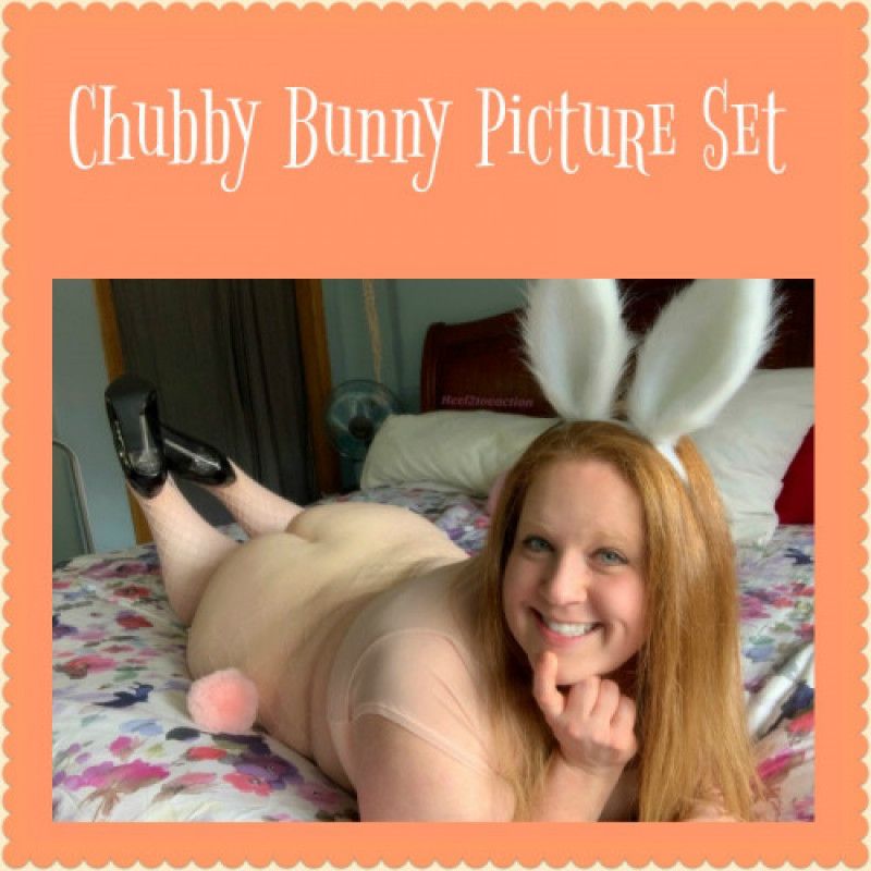 Chubby Bunny Picture Set