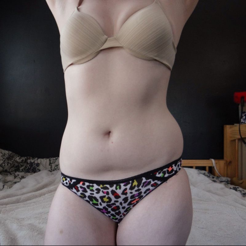 Leopard Print Lace Trim Panties