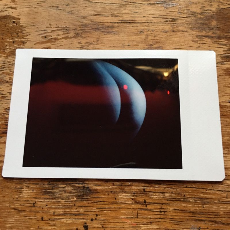 Black and White Bodyscape Booty Polaroid