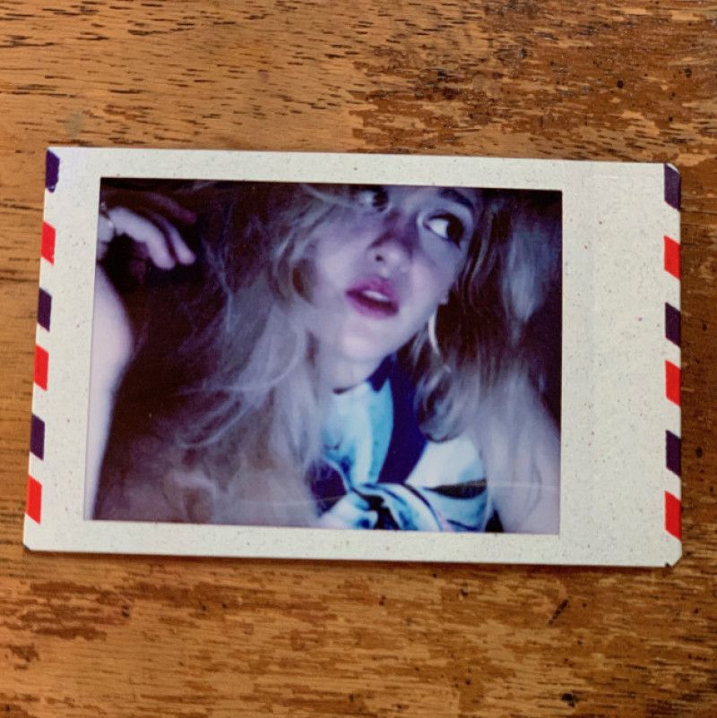 Catty Baby Blonde Selfie Polaroid