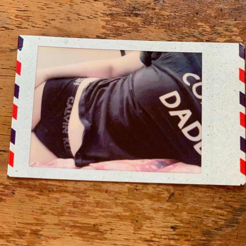 Come to Daddy Tshirt Panties Polaroid