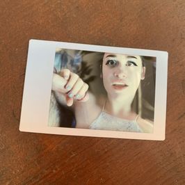 Cum On My Face Video Still Polaroid