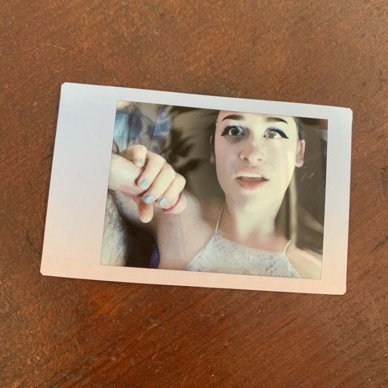 Cum On My Face Video Still Polaroid