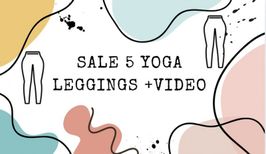 5 YOGA LEGGINS AND VIDEO