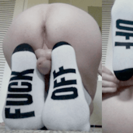 Fuck Off socks