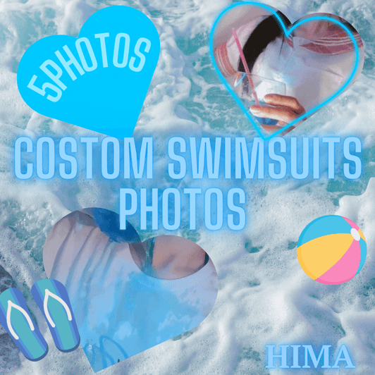 5 costom photos Swimsuits