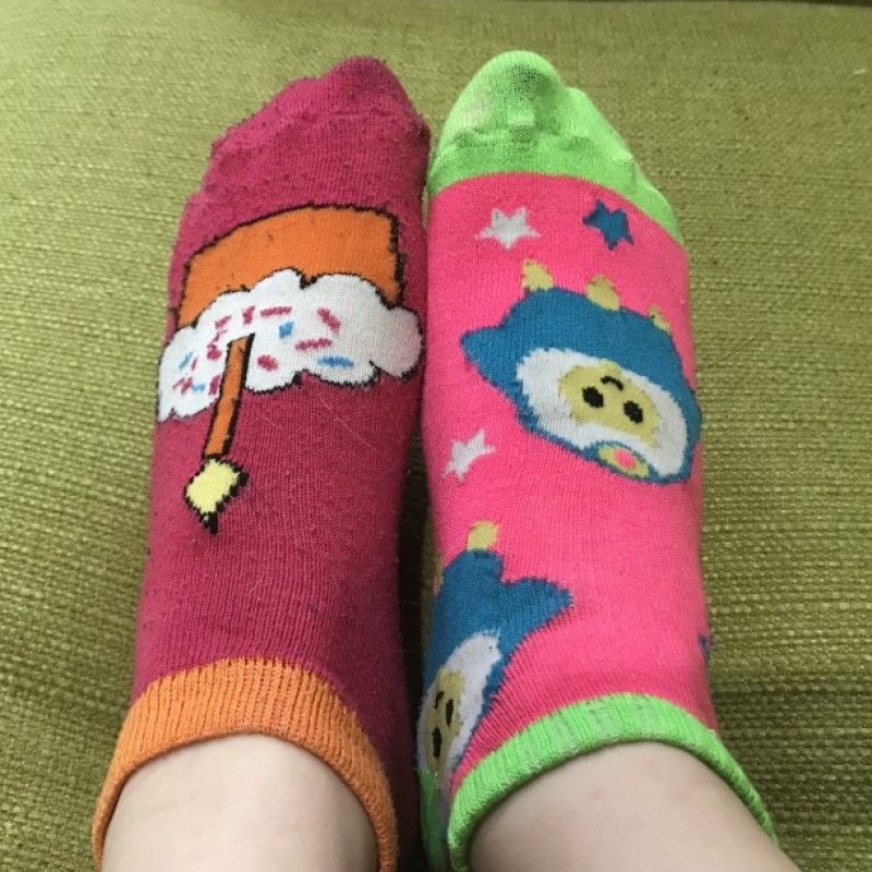 Cute Mismatch Sock