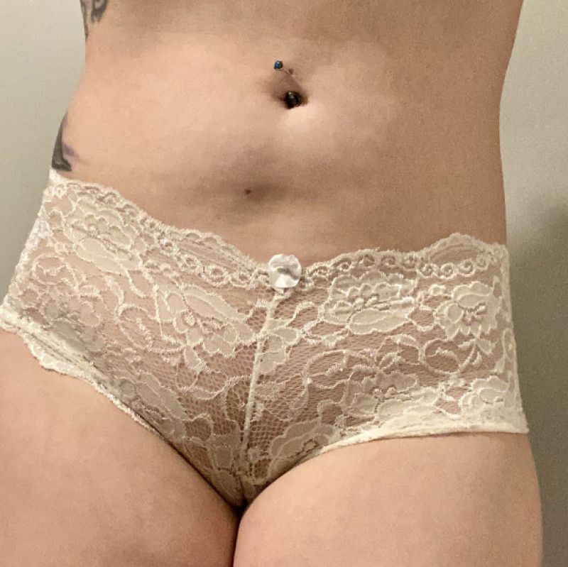 White Lace Panties