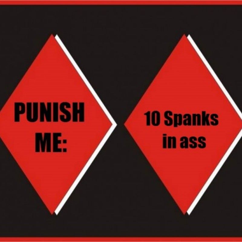 Spanks in ass