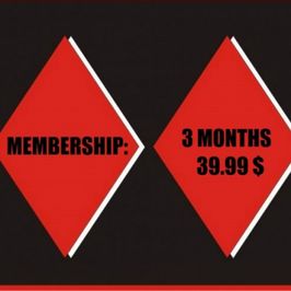 MEMBERSHIP: 3 MONTHS