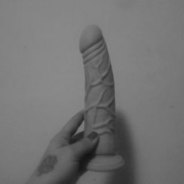 Realistic dildo used in my shows