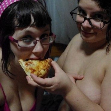 BBW Pizza Eating Piggy Sluts