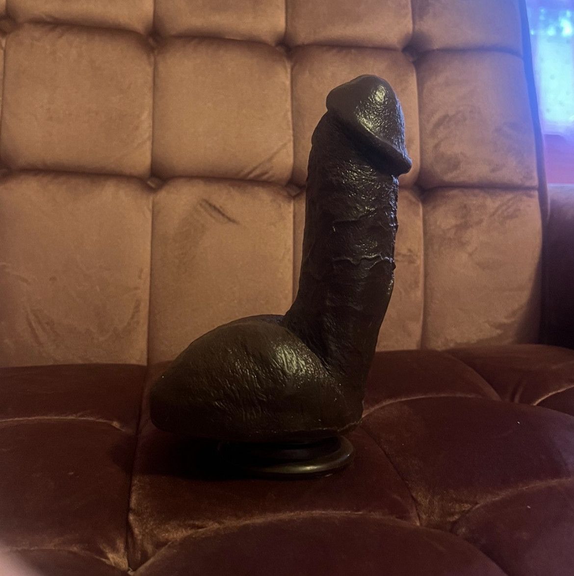 Pussy or Anal Juice Covered Dildo Large Used FREE SHIPPING