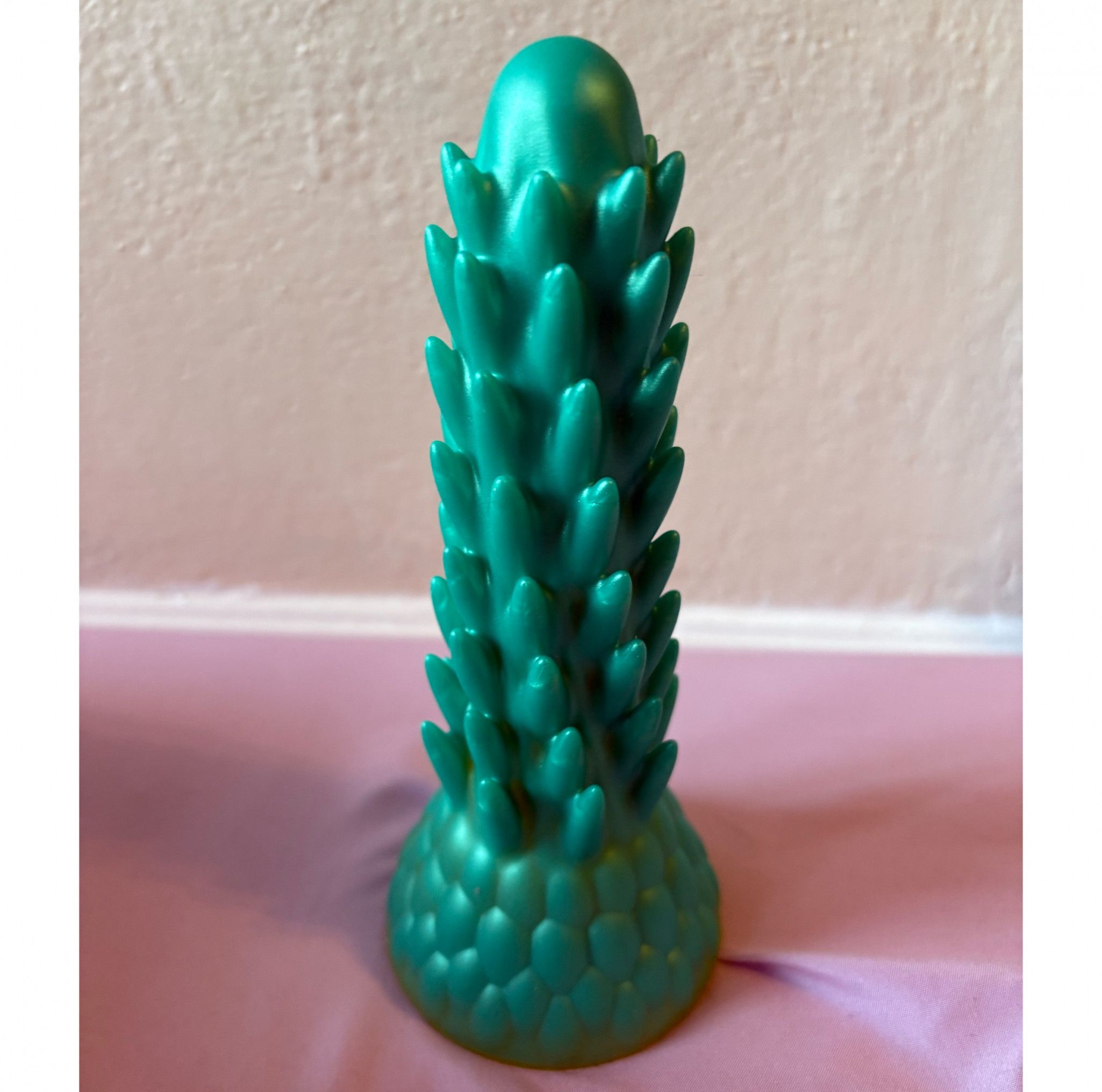 Pussy Juice Covered Fantasy Dragon Dildo