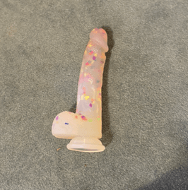 Pussy Juice Covered Dildo FREE SHIPPING