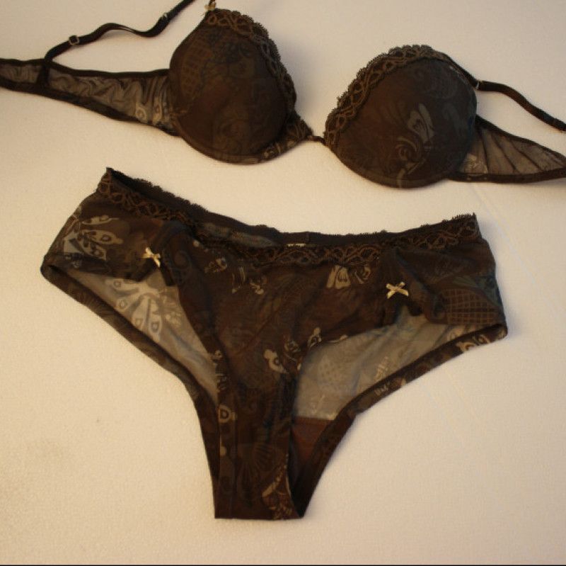 Khaki Green Lingerie Set