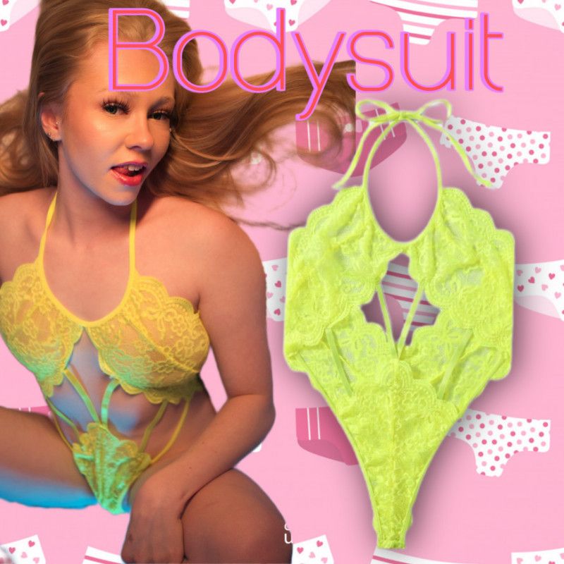 ITEM: Neon Yellow Bodysuit