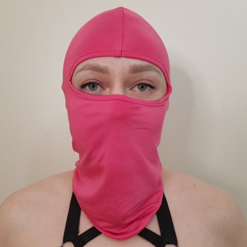 Pink hood