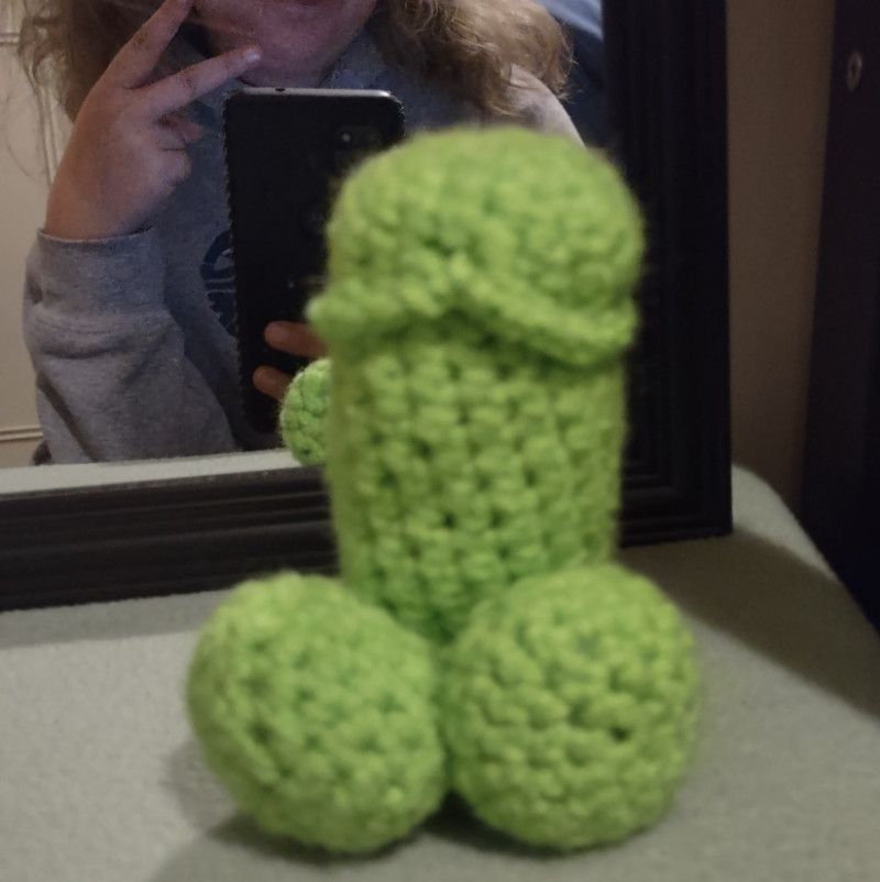 Crochet Cock