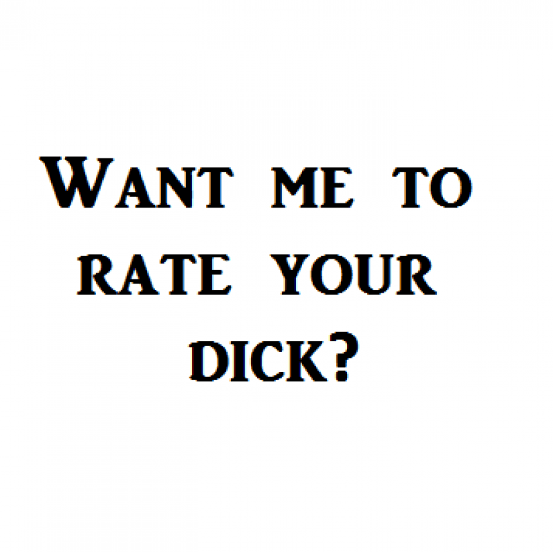 Rate Your Dick