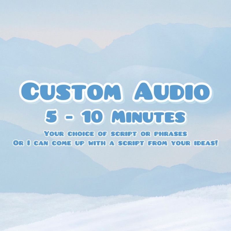 Custom Erotic Audio