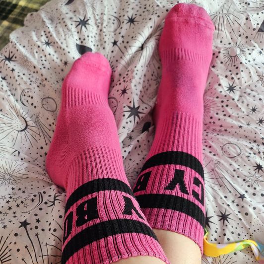 Nancy boy pink socks