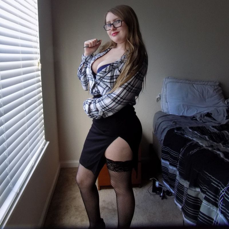 Sexy secretary Photo set